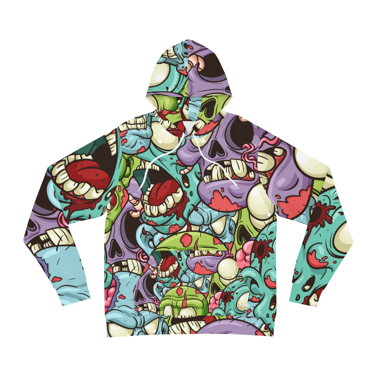 AOP Fashion Hoodie Zombie