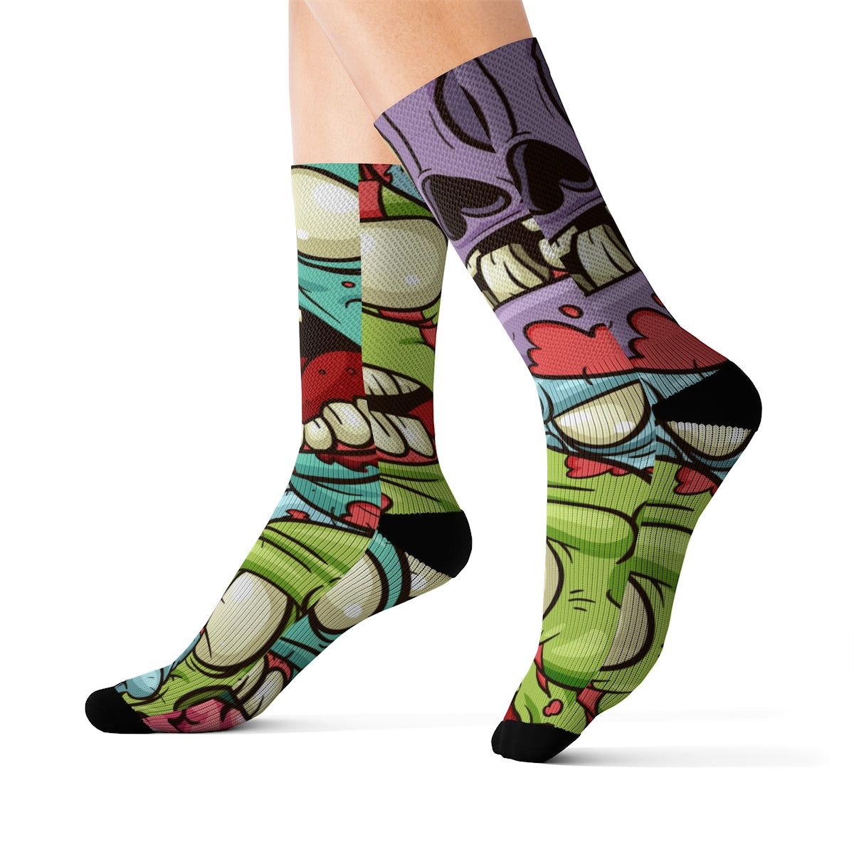 Sublimation Socks Zombie