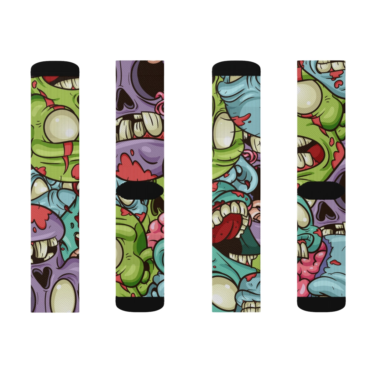 Sublimation Socks Zombie