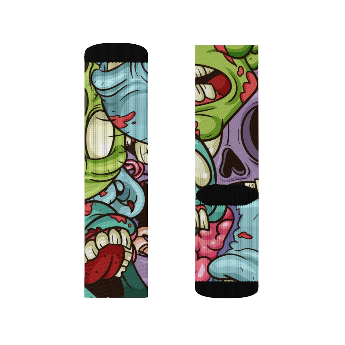 Sublimation Socks Zombie