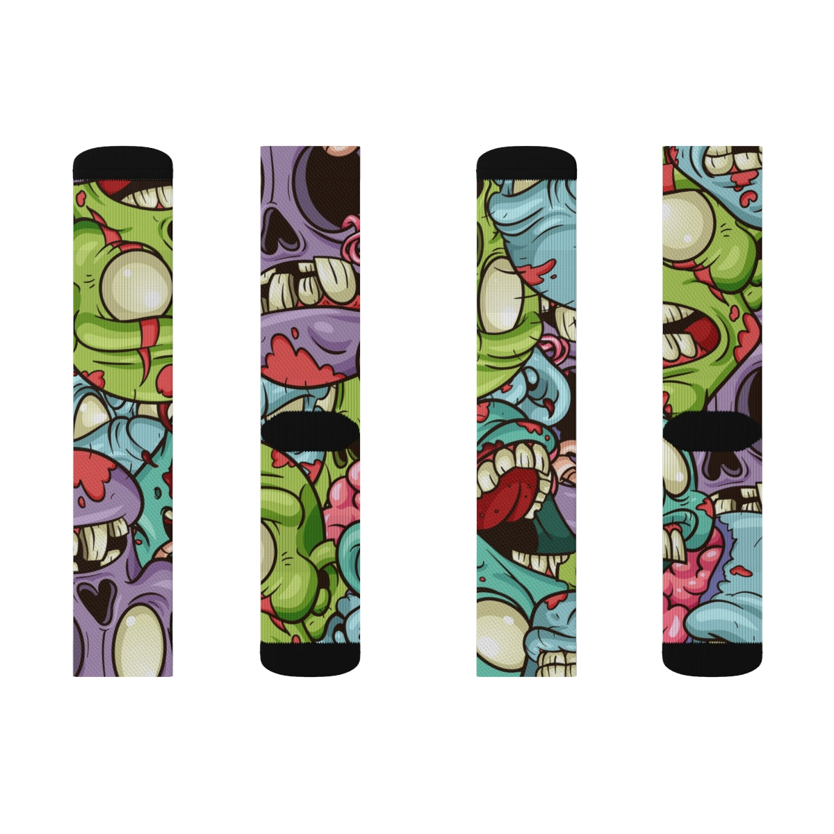 Sublimation Socks Zombie
