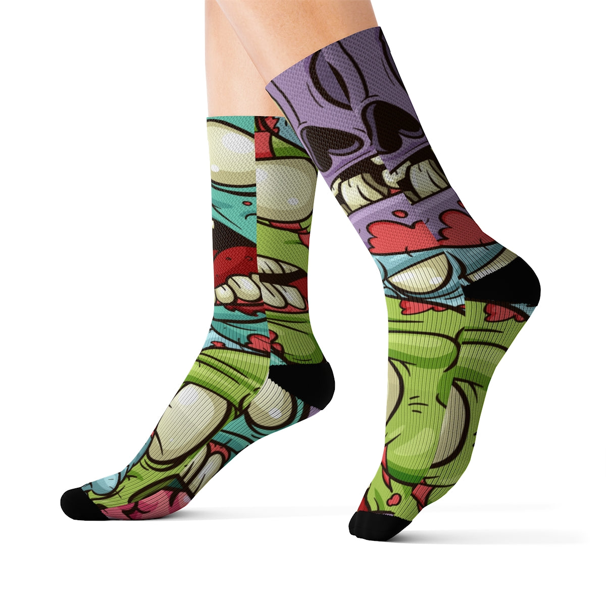 Sublimation Socks Zombie