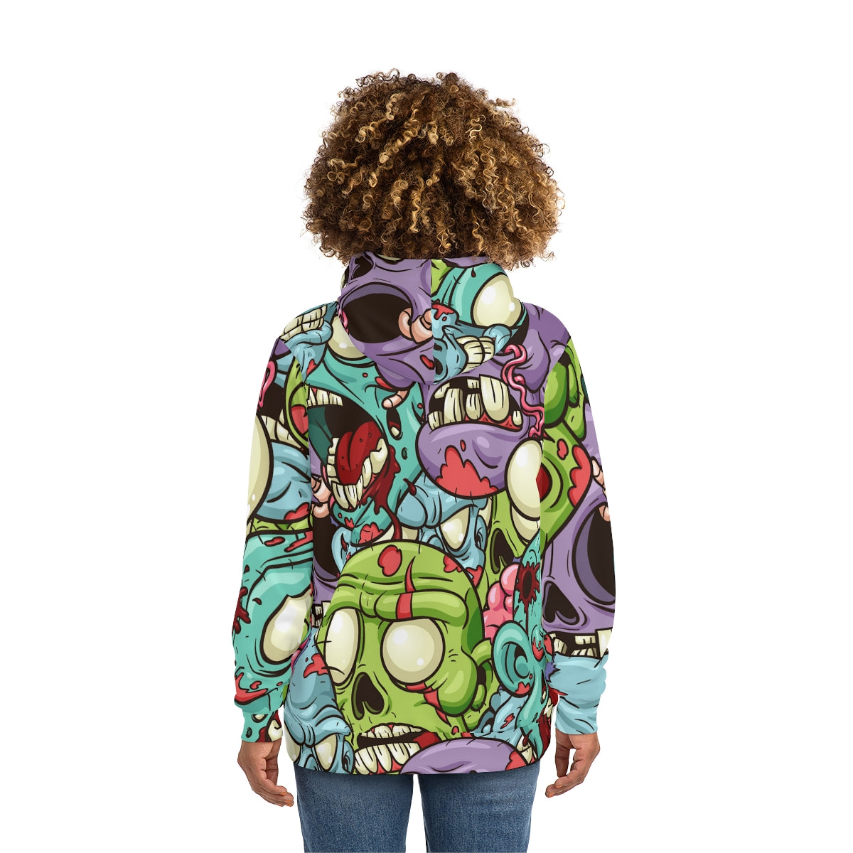 AOP Fashion Hoodie Zombie