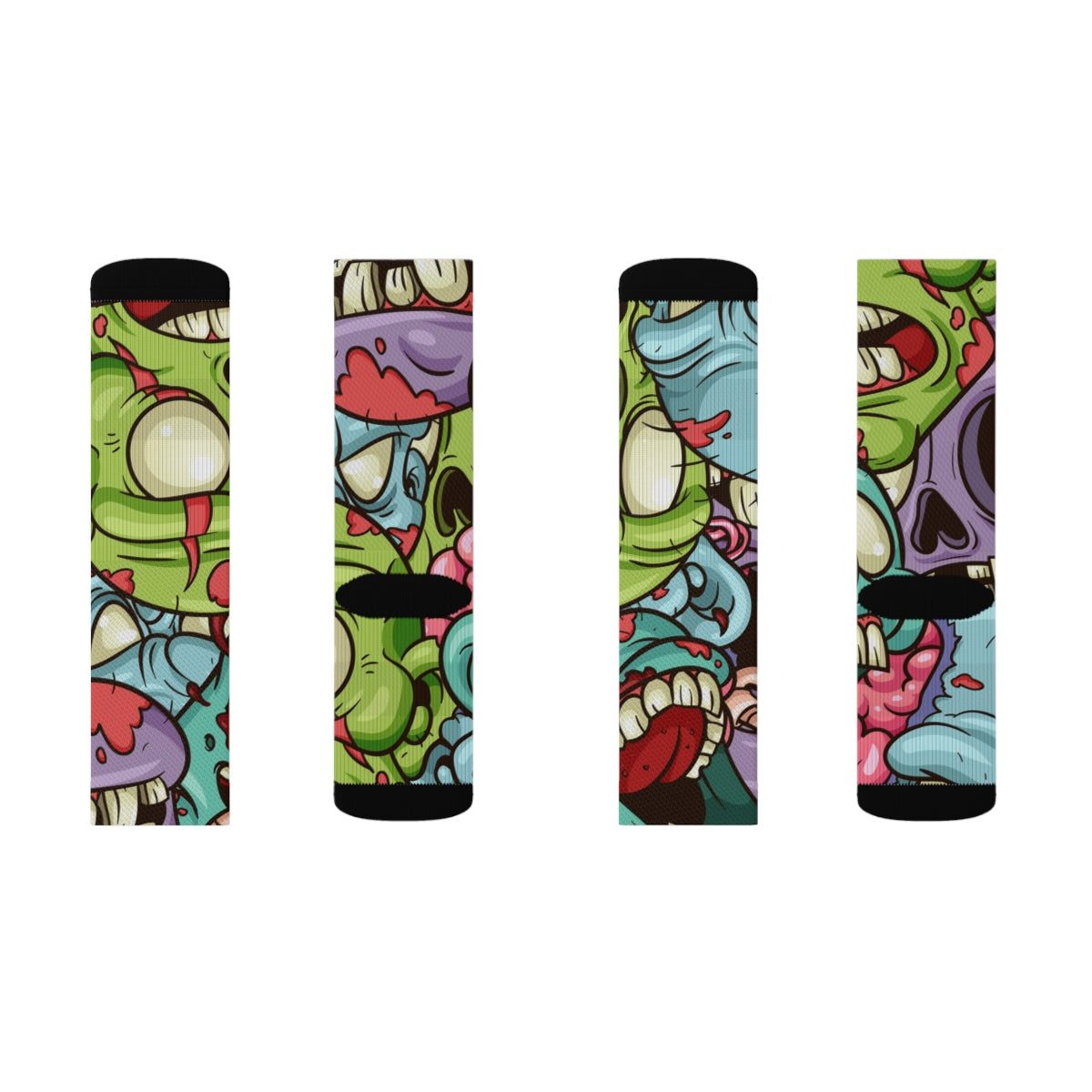 Sublimation Socks Zombie