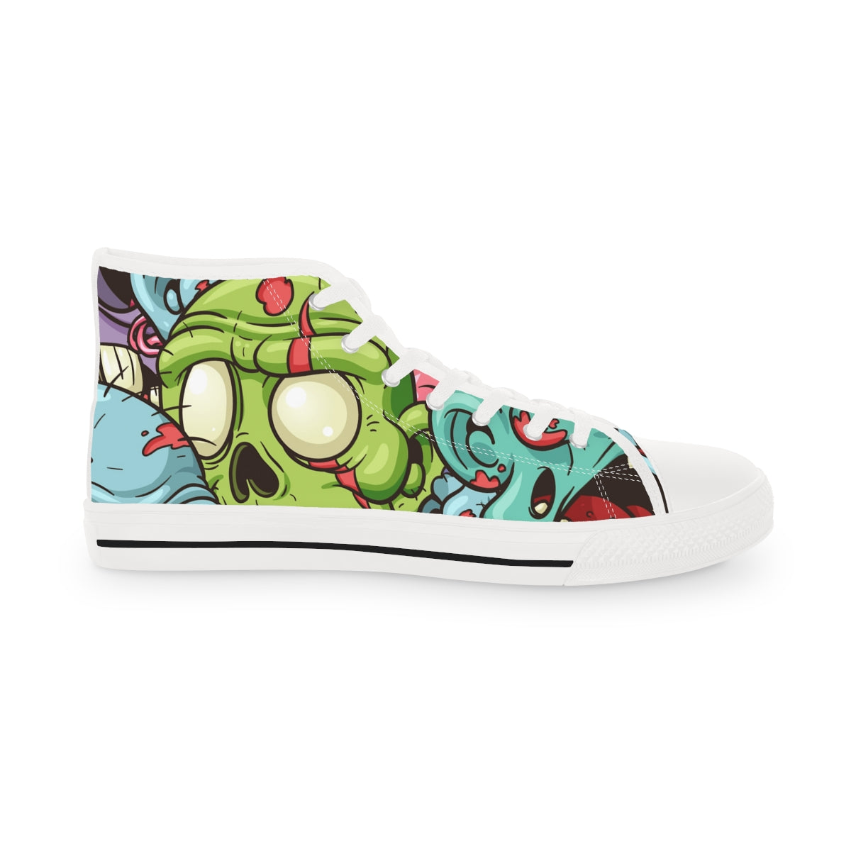 Men's High Top Sneakers Zombie