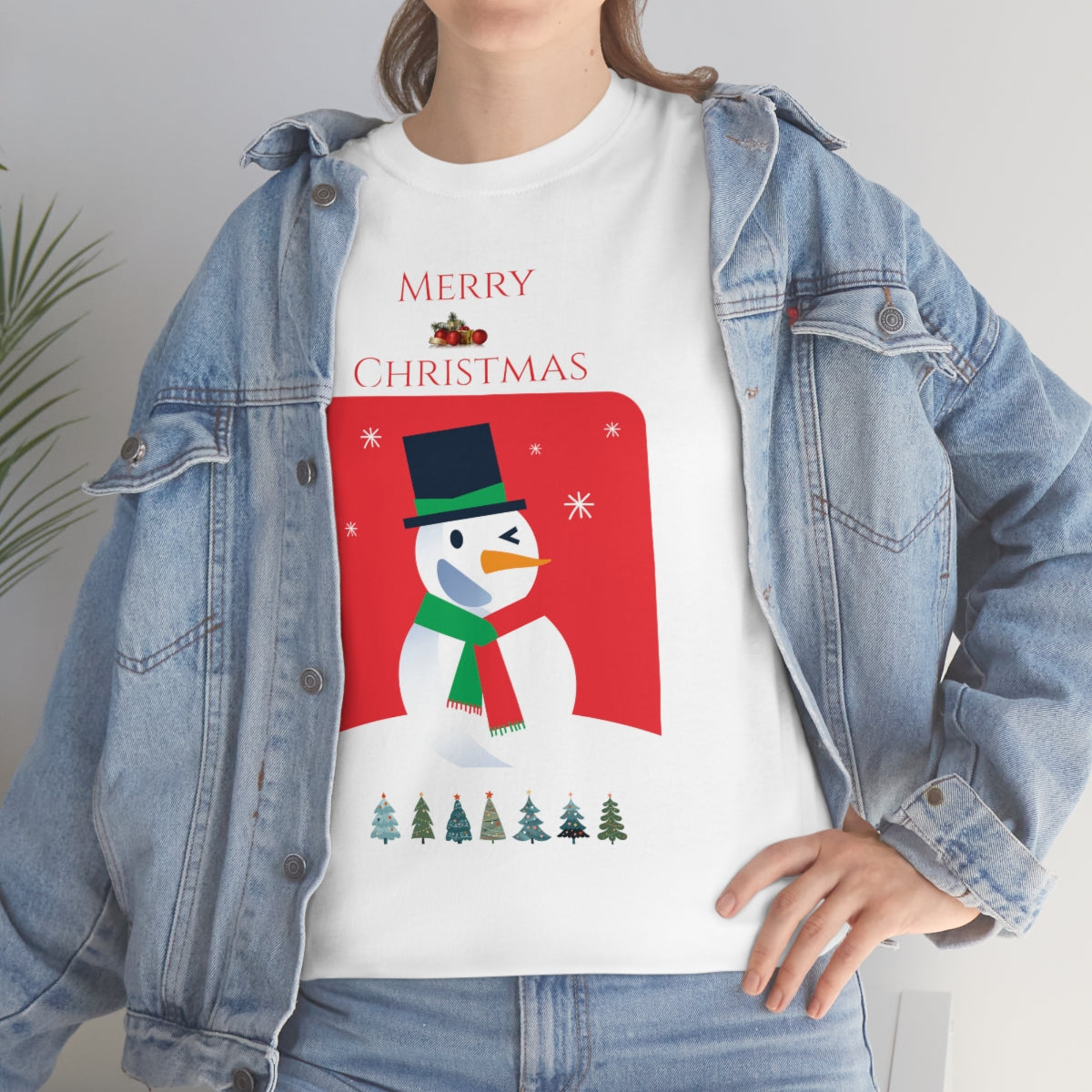 Unisex Heavy Cotton Tee Christmas