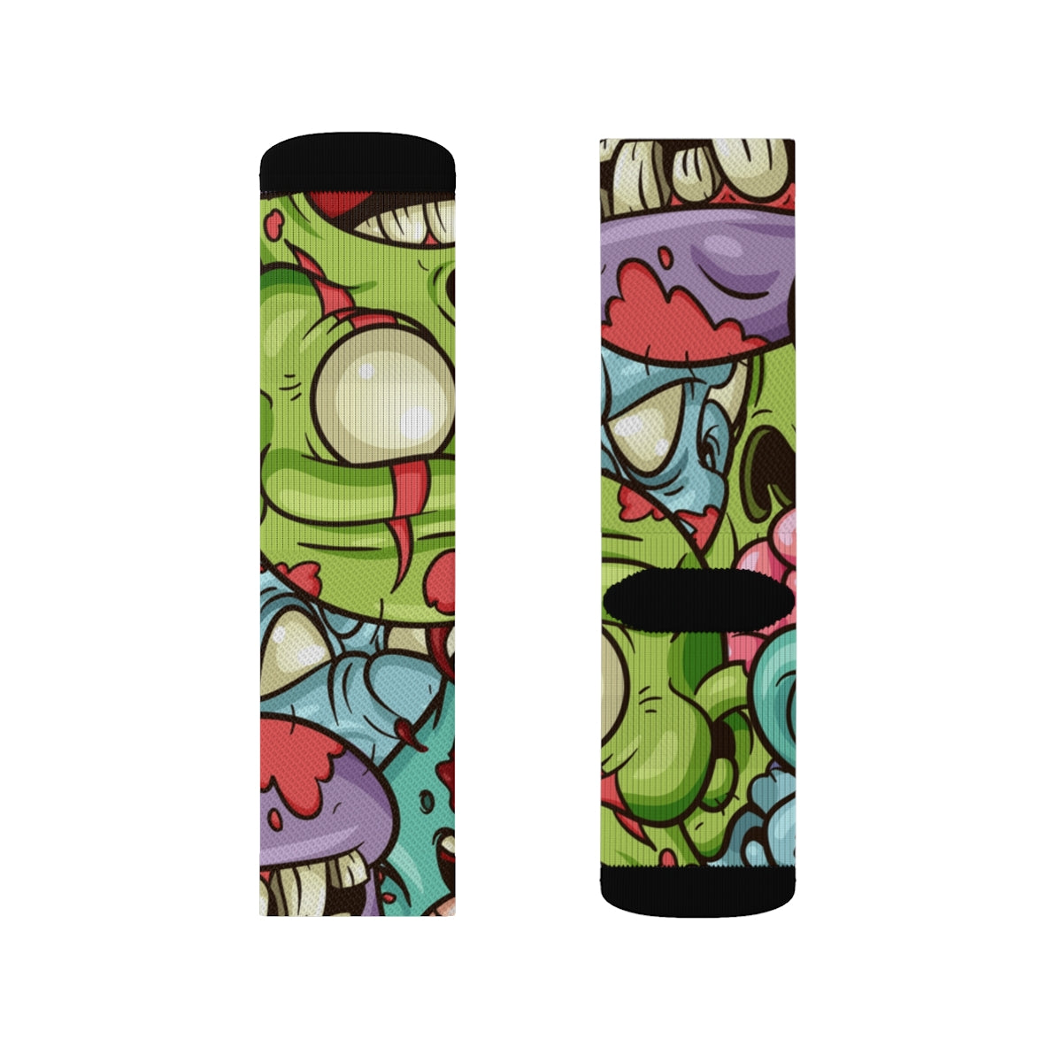 Sublimation Socks Zombie